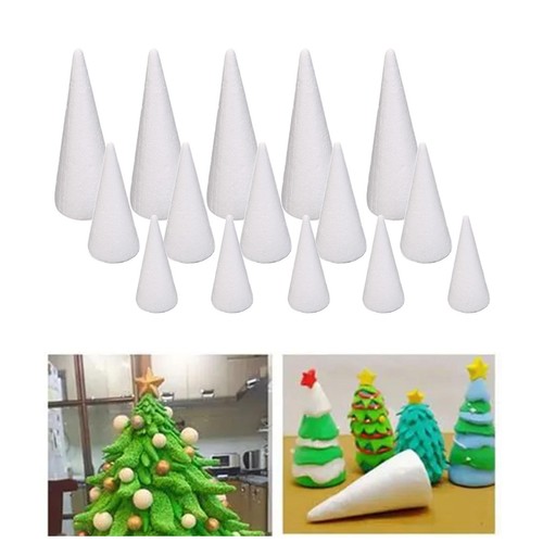 15x craft foam cones - 15x,