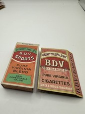 Pair Of Bdv Cigarette Packets