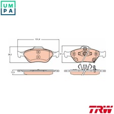 BRAKE PAD SET DISC BRAKE