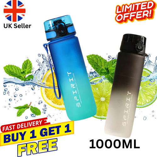 Litre sports water bottle - sports,
