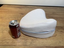 Leg & Knee Foam Support Pillow - Soothing Pain Relief for Sciatica, Back, Hips,