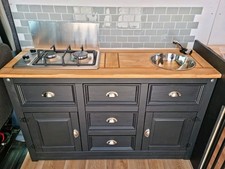 Large Camper kitchen Pod Unit - Hob Sink  Tap Included! UK Delivery! 