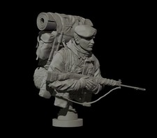 Royal Marine Bust - Falklands