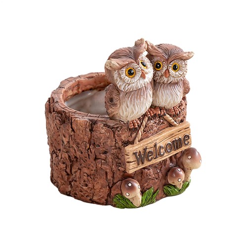 Owls planter for indoor plants - for,