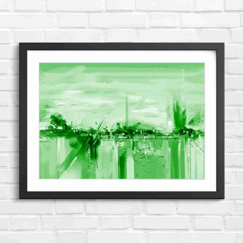 Vibrant abstract art - vibrant,