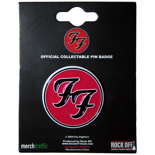 Foo fighters pin badge logo - badge, ff