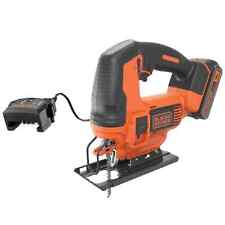BLACK+DECKER 18V Cordless Compact Jigsaw with Blades BDCJS18C13Q-GB