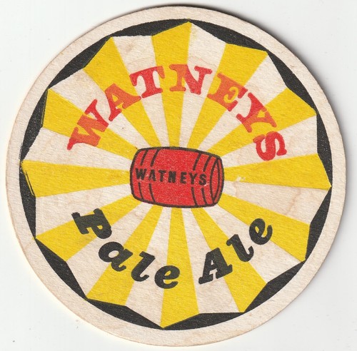 Beer mat watneys - beer, brewery