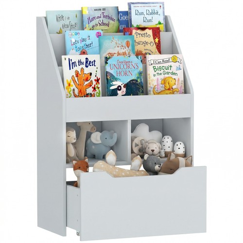 Homcom kids bookcase toy - homcom,