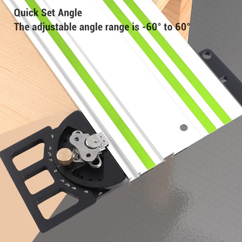 Adjustable angle track saw - angle,