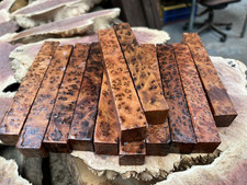 1 x Thuya Burr Pen Blank 22x 22 x 150mm / Woodturning / Exotic Hardwoods