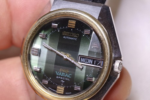 King seiko vanac green dial - king,