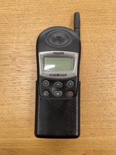 Classic vintage Philips Cellnet slider mobile phone