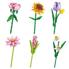 Mini brick flowers single - brick,