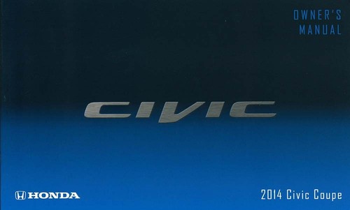 2014 honda civic coupe owner - coupe, owner's