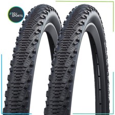 Schwalbe CX Comp 700 x 30c Tyres Semi Slick Cyclocross Gravel Hybrid Bike 1 Pair