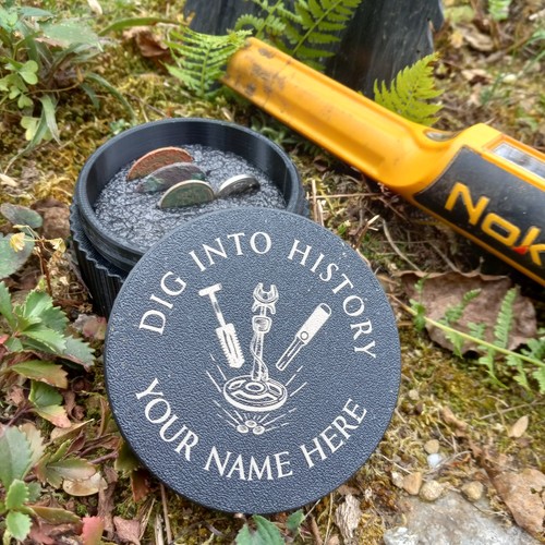 Metal detecting finds bag - finds,