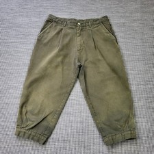Le Chameau Shooting Breeks Mens EU 46 UK 32 Khaki Green Twill Country Wear