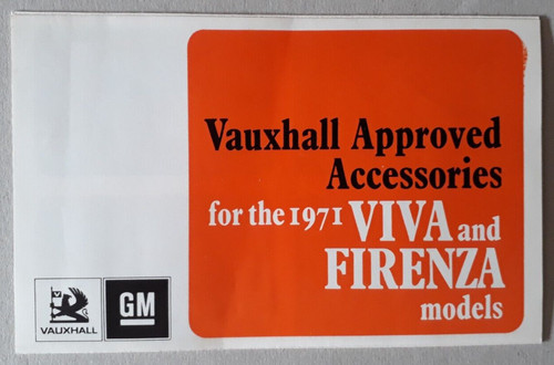 Vauxhall viva firenza - &,