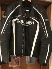 Triumph motocycle leather - motocycle,