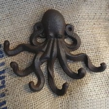 Cast Iron Bronze Coat Hook
