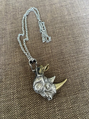 Satan horn silver - horn,