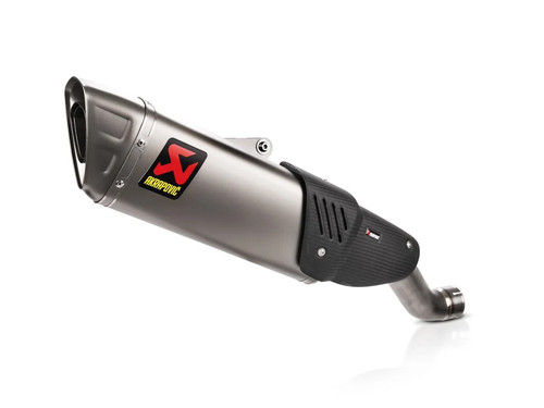 Akrapovic slip line muffler - slip-on,