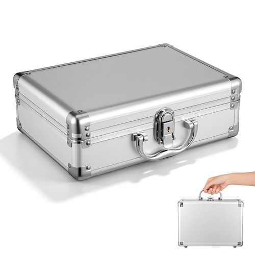 Aluminium tool case - aluminium, lockable