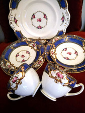 Allertons Tea Set Old English Bone China Hard to find Pattern ROSES