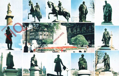 Postcard glasgow george - postcard:,