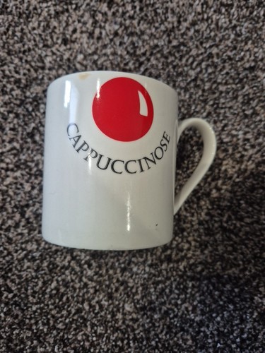 Red nose day cappuccinosemug - nose,