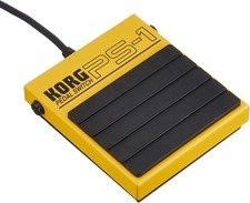 Korg - PS1 Metal Single Momentary Footswitch