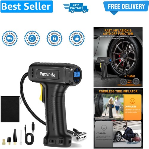 Cordless tyre inflator air - cordless,