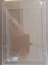10 Assortment Of Acrylic Display Cases For Figures And Cards only. 