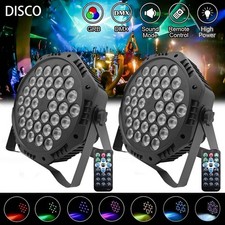 2PCS LED Stage Lights 36 RGB