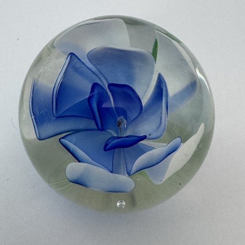 Paperweight blue white - blue, &