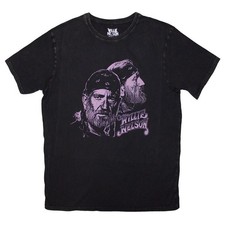 Willie Nelson Purple Graphic