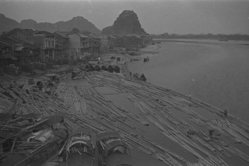 Guilin china riverfront with - guilin,