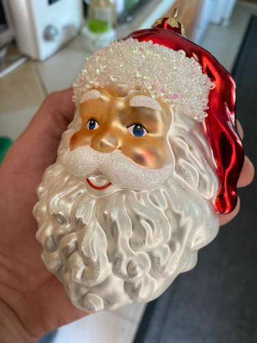 Santa ornament genuine - santa,