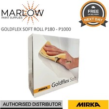 Mirka Goldflex Soft Roll 115 x 125 mm Foam Backed Abrasive Paper (200 pads)  