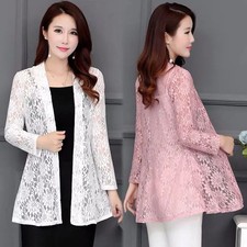 Ladies Lace Thin Cardigan