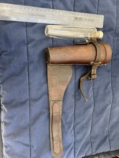 Hunting saddle flask - glass