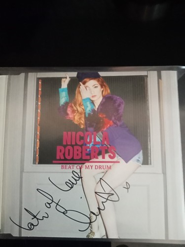 Nicola roberts signed track - roberts, 3