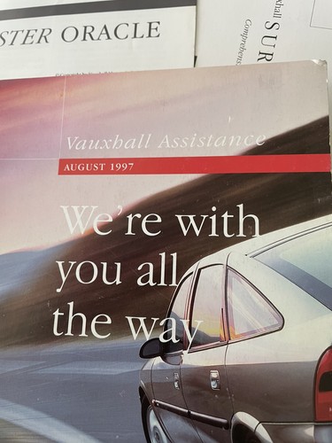 Vauxhall vectra mk1 handbook - vectra, b