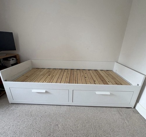 Ikea brimnes day bed frame - day-bed,