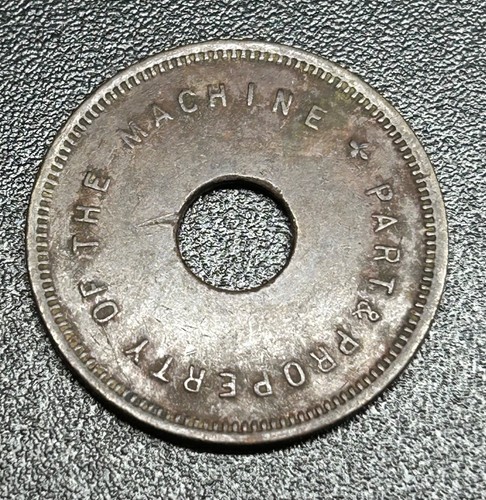 Vintage amusement token - vintage,