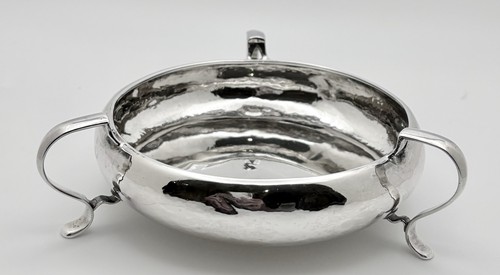 Unusual art deco solid silver - art,