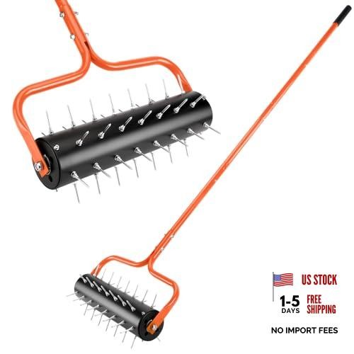 Rolling lawn aerator - 21",