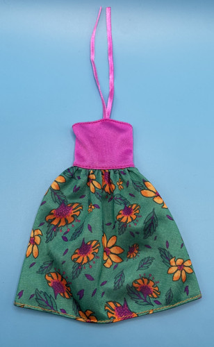 Barbie doll halterneck dress - barbie,