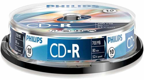 Philips 52x speed - -, blank